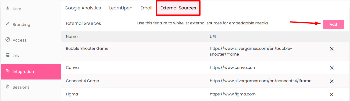 Whitelisting an external source in the site settings.png