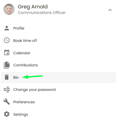 Accessing Bin for user profile.png