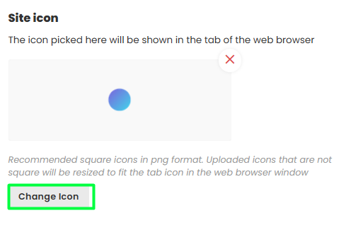 Changing the site icon.png